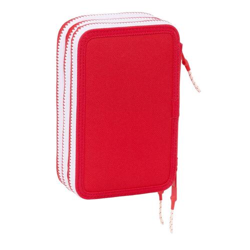 Tredobbelt Penalhus Sevilla Fútbol Club Rød 12,5 x 19,5 x 5,5 cm 36 Dele
