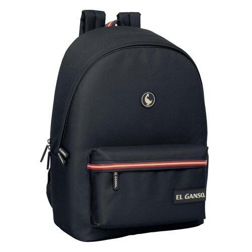 Laptop rygsæk El Ganso Basics Sort 31 x 44 x 18 cm