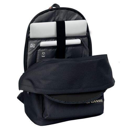Laptop rygsæk El Ganso Basics Sort 31 x 44 x 18 cm