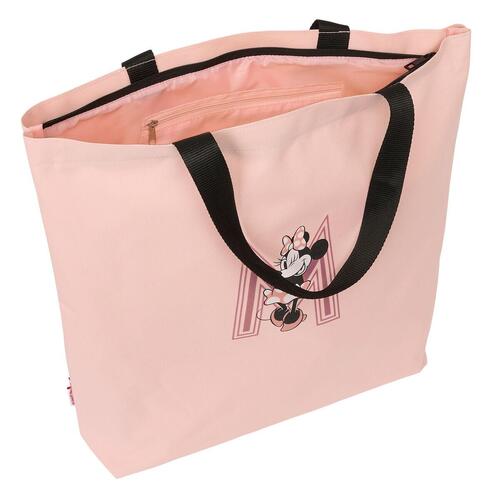 Håndtasker til damer Minnie Mouse Blush Pink