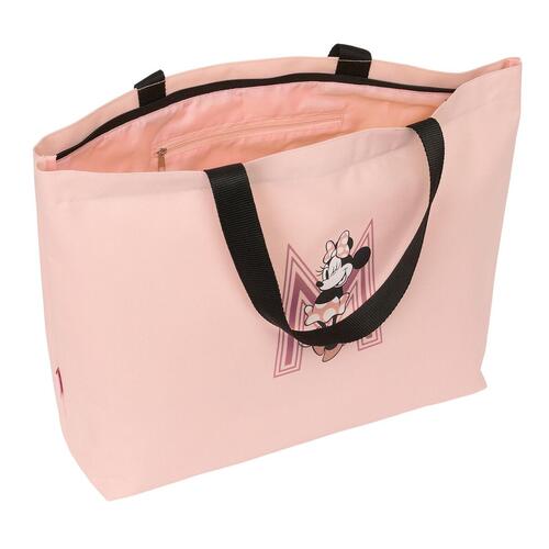Håndtasker til damer Minnie Mouse Blush Pink