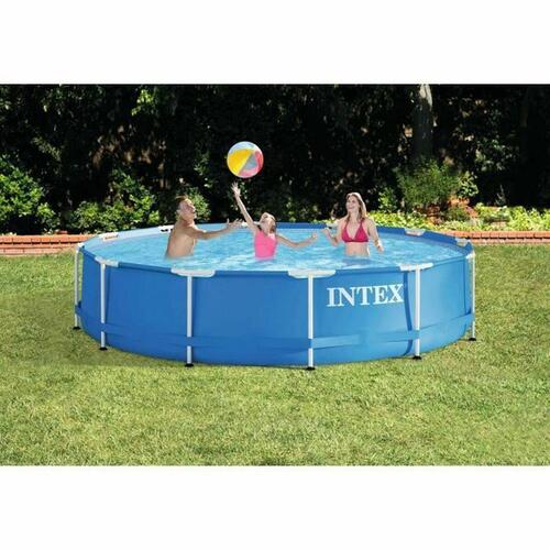 Pool Aftageligt Intex 6503 L 366 x 76 x 366 cm