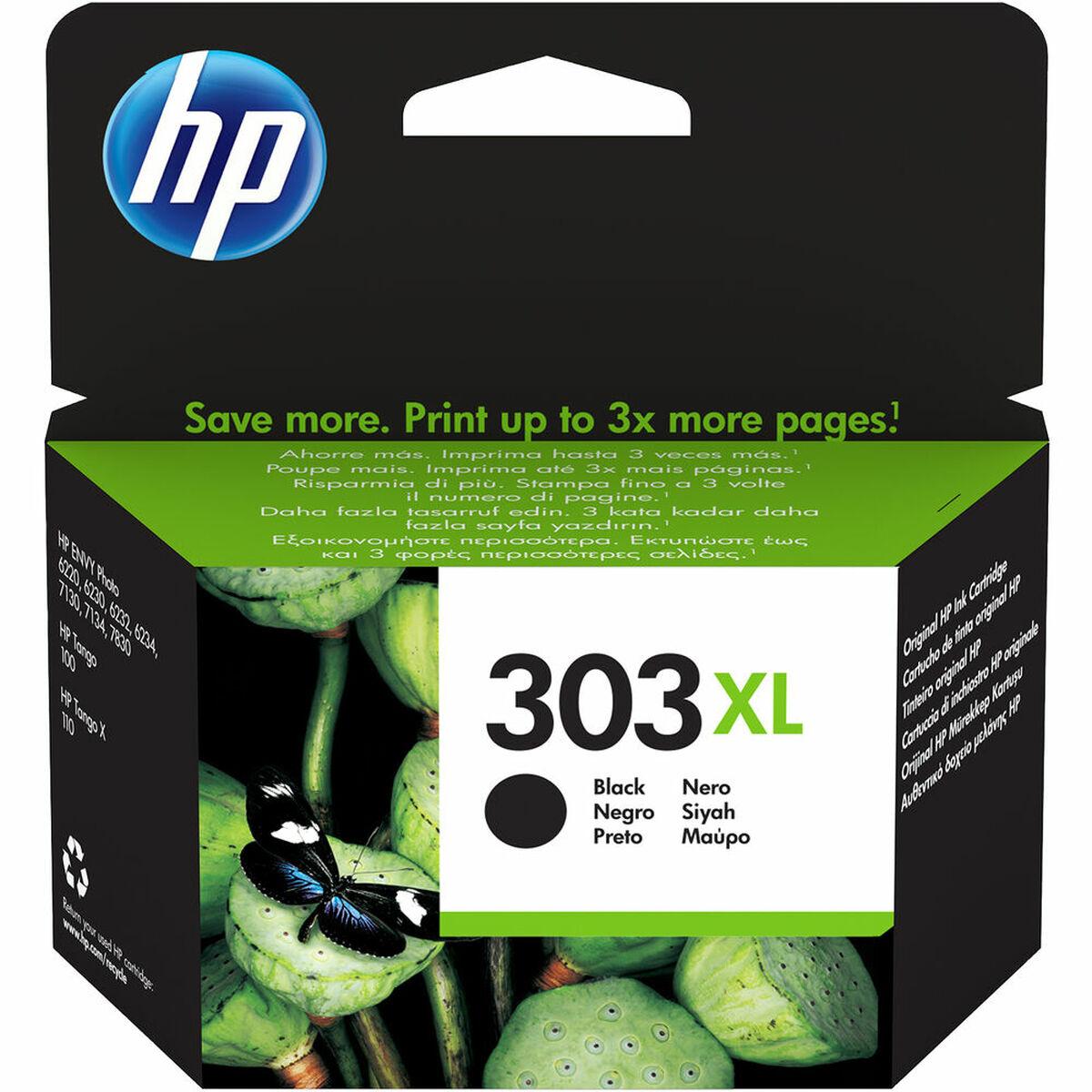 Original blækpatron HP 303XL Sort