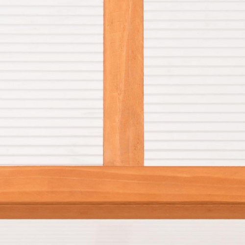 Drivhus 110x58,5x39 cm grantræ orange