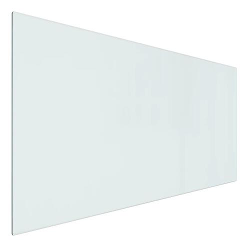 Glasplade til pejs 100x50 cm rektangulær