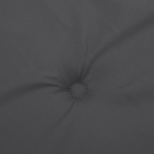 Bænkehynde til havebænk 200 x 50 x 7 cm - meleret antracitgrå