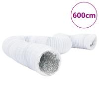 Ventilationsslange 6 m Ø12,5 cm aluminium og PVC