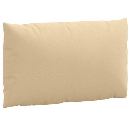 Pallehynder 3 stk. stof meleret beige