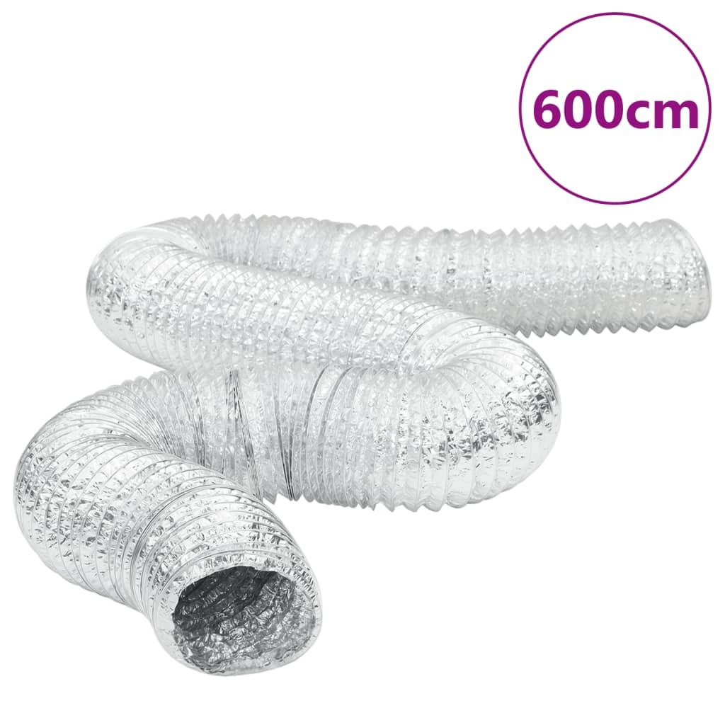 Ventilationsslange 6 m Ø10 cm aluminium