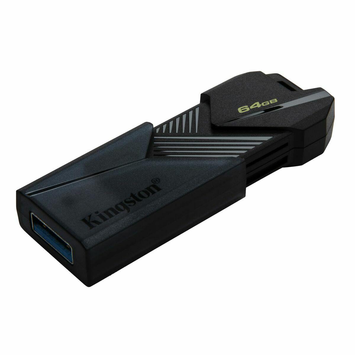 USB-stik Kingston Sort 64 GB