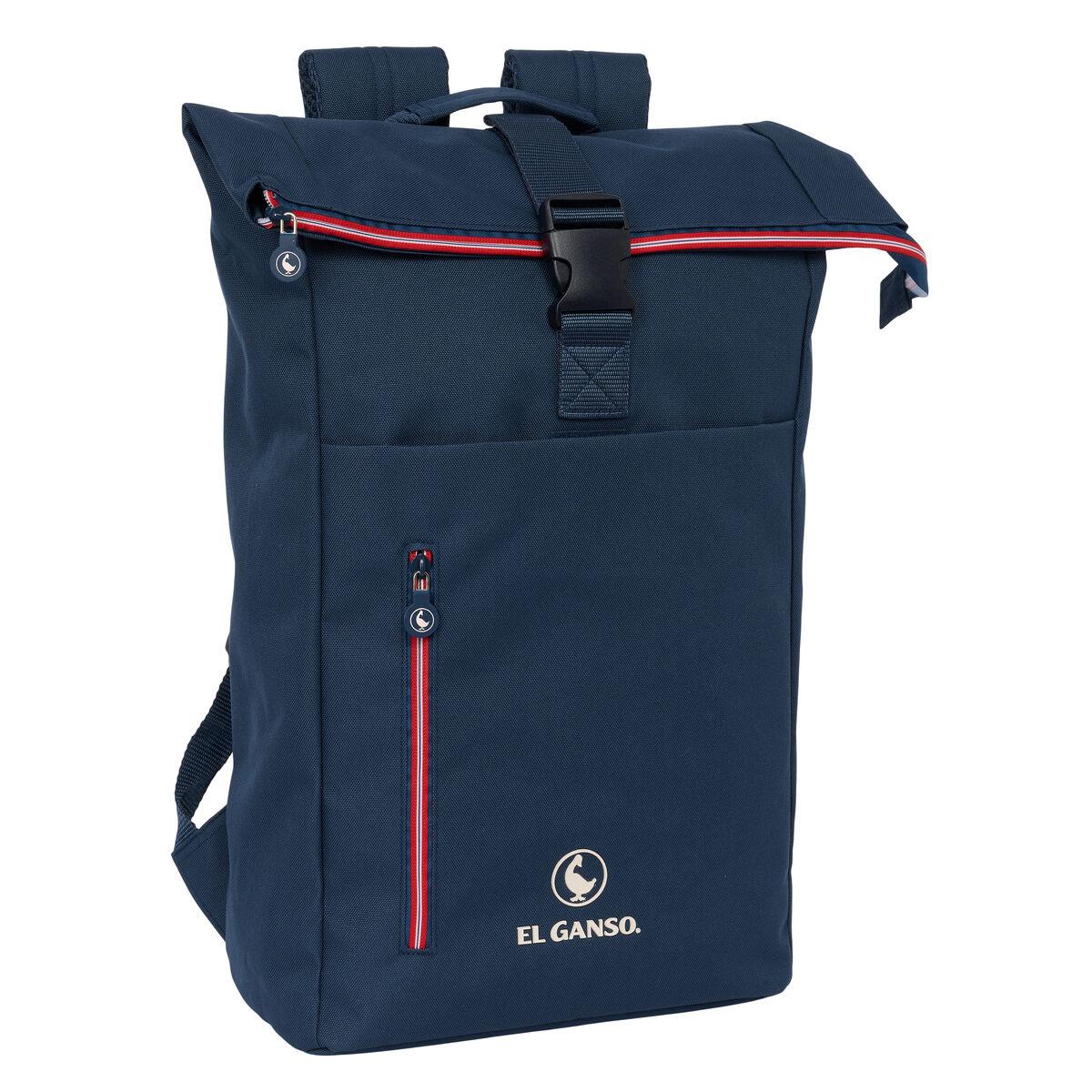 El Ganso laptop-rygsæk Classic - marineblå 28 × 42 × 13 cm