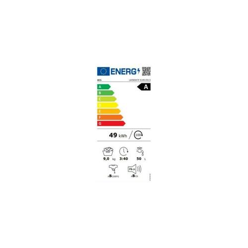 Vaskemaskine Aeg L6FBI947P 60 cm 1400 rpm 9 kg