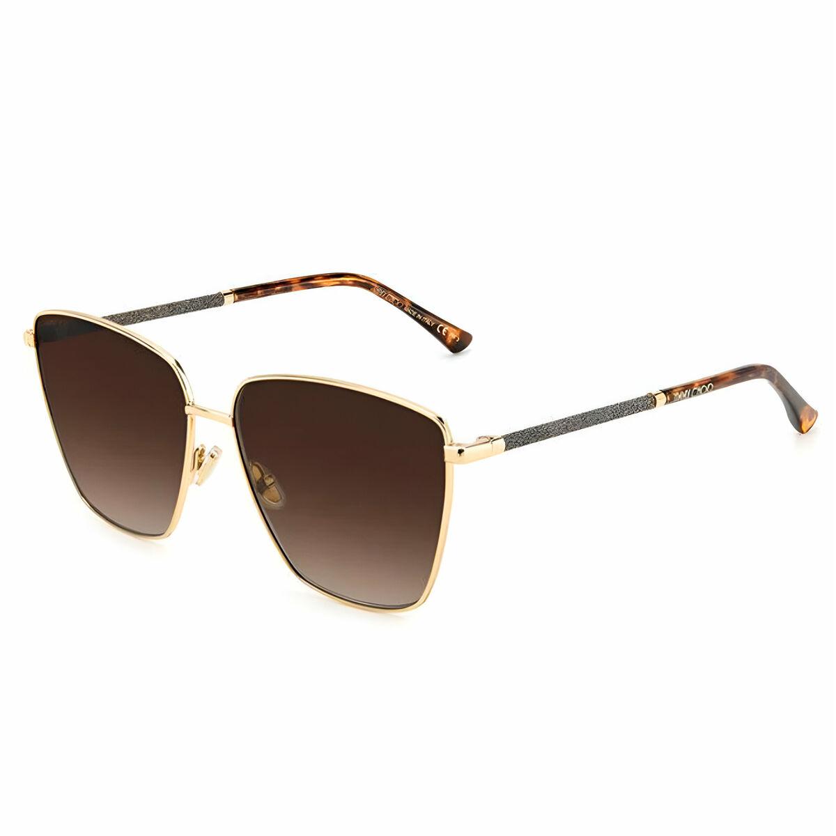 Jimmy Choo LAVI-S-06JHA damesolbriller, brun linse, 60 mm