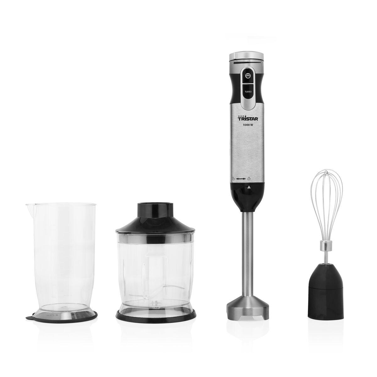 Håndblender Tristar MX4829 Sort Sølvfarvet 1000 W