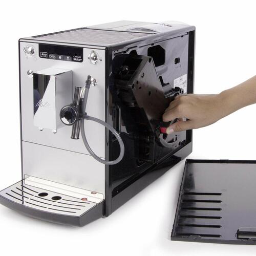 Superautomatisk kaffemaskine Melitta E957-203 Sølvfarvet 1400 W 1450 W 15 bar 1,2 L