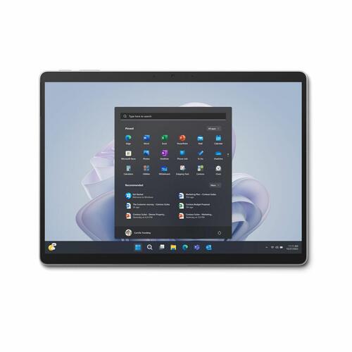 Bærbar 2-i-1 Microsoft Surface Pro 9 13" Intel Core I7-1255U 16 GB RAM 256 GB SSD Sølvfarvet