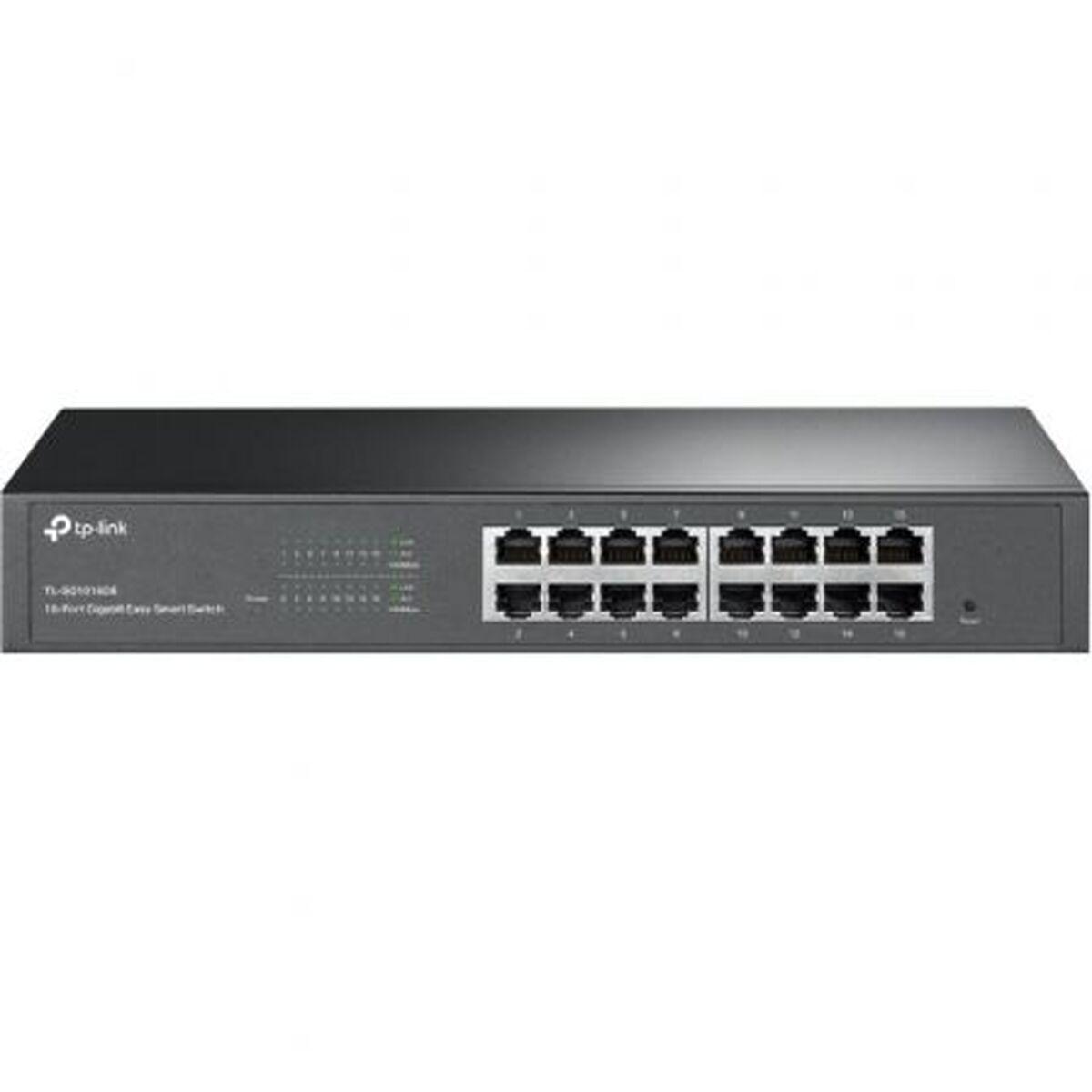Switch til netværket med kontaktskab TP-Link TL-SG1016DE