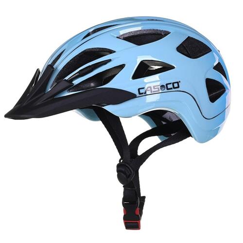 Cykelhjelm til voksne Casco ACTIV2 J Sort Lyseblå 52-56 cm