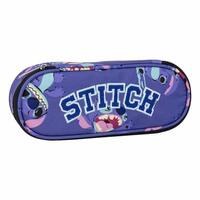 Penalhus Stitch Lilla 8,5 x 5 x 22,5 cm