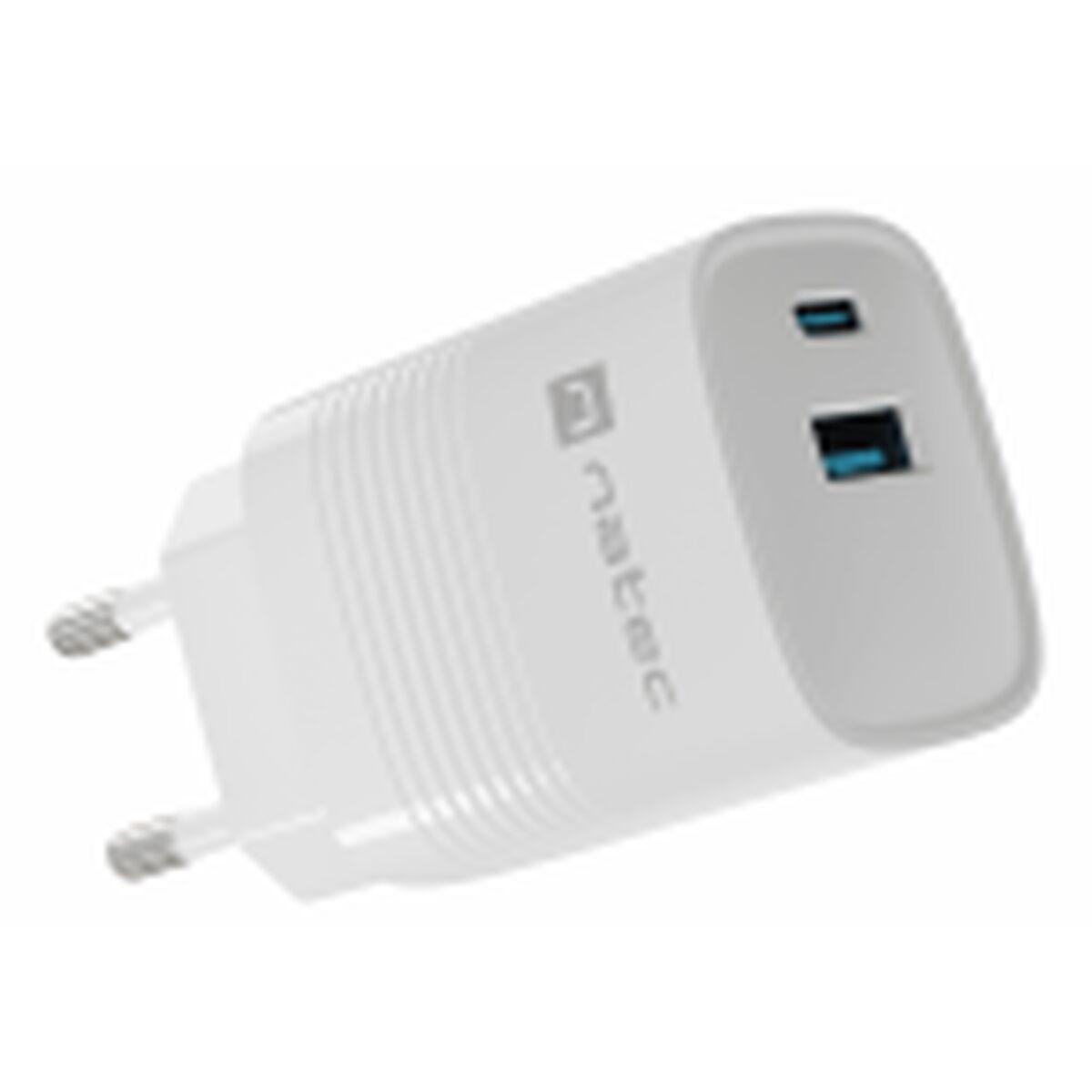 Natec Ribera power adapter - GaN - USB 24 pin USB-C - 30 Watt