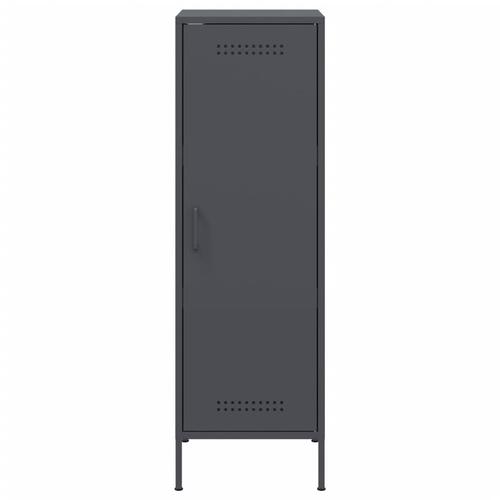 Skab 36x39x113 cm stål antracitgrå