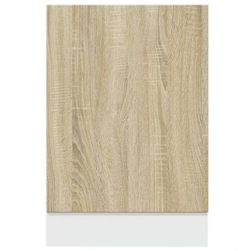 Opvaskemaskinepanel Sonoma eg 45x3x67 cm konstrueret træ
