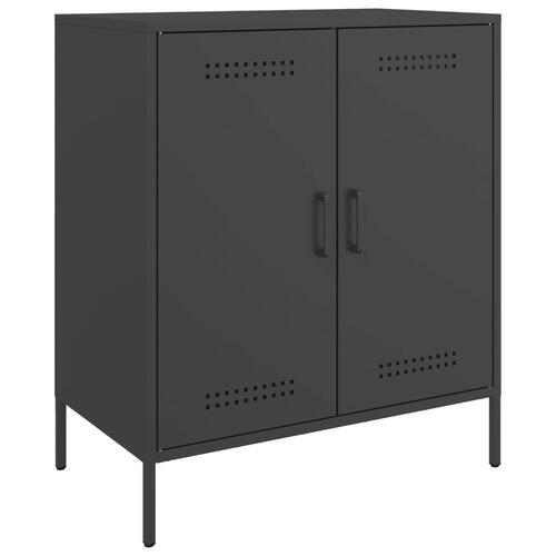 Skænk 68x39x79 cm stål sort