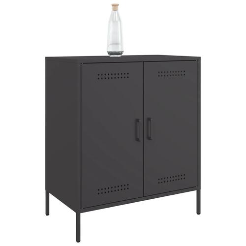 Skænk 68x39x79 cm stål sort