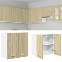 Vægskab 60x31x60 cm spånplade sonoma-eg