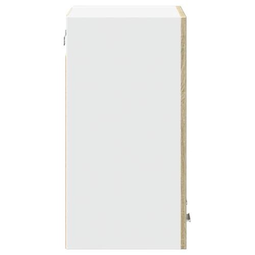 Vægskab 60x31x60 cm spånplade sonoma-eg