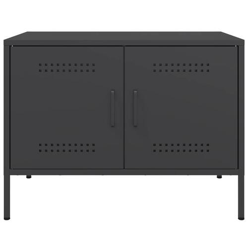 Tv-bord 68x39x50,5 cm stål sort