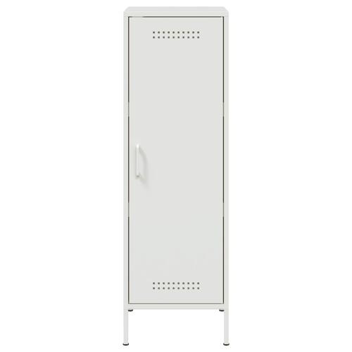 Skab 36x39x113 cm stål hvid
