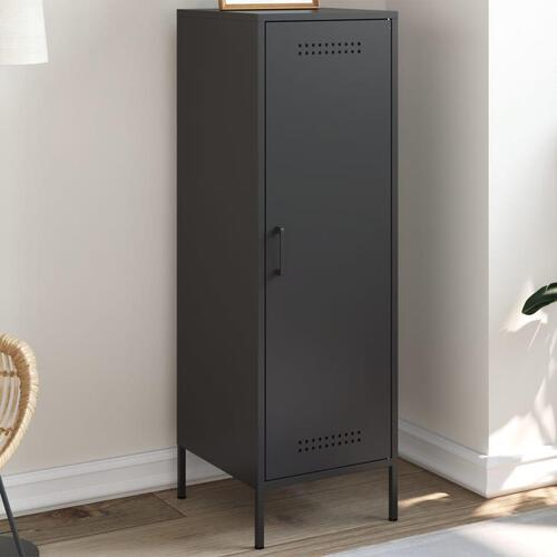 Højskab 36x39x113 cm stål sort