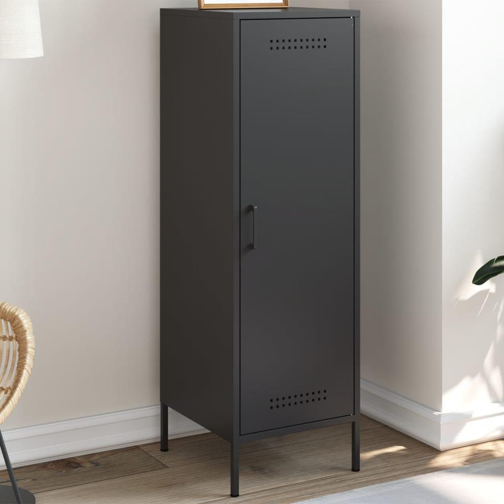 Højskab 36x39x113 cm stål sort