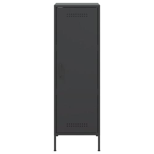 Højskab 36x39x113 cm stål sort