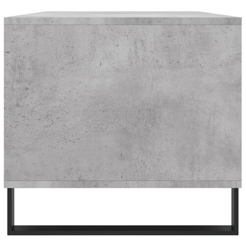 Sofabord 90x49x45 cm konstrueret træ betongrå