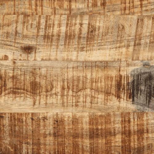 Køkkenvogn 80x55x70 cm massivt ru mangotræ