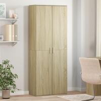 Højskab 70x35x180 cm konstrueret træ sonoma-eg
