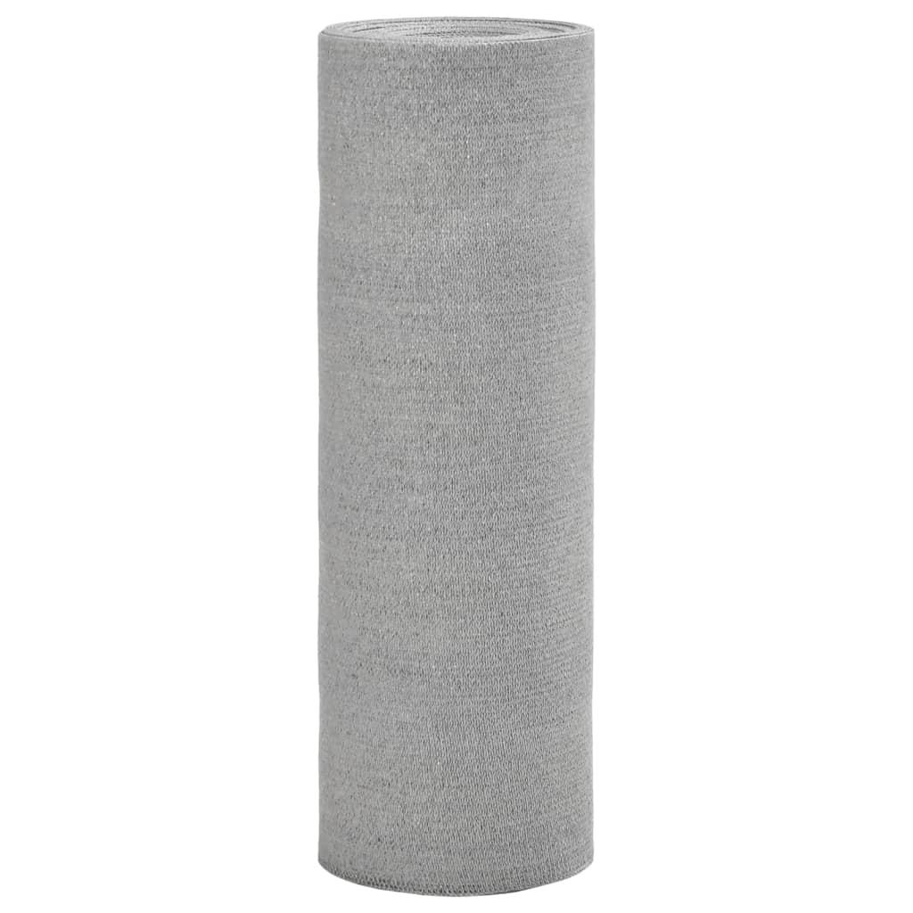 Afskærmning 1,8x10 m 150 g/m² HDPE lysegrå