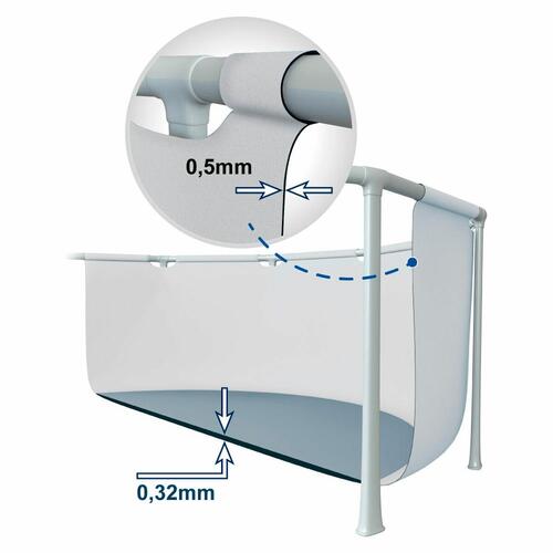 Pool Aftageligt Intex 26710NP 6503 L 366 x 76 x 366 cm