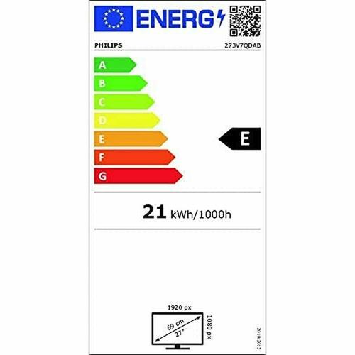 Skærm Philips 273V7QDAB 27" LED IPS Flicker free 50-60 Hz