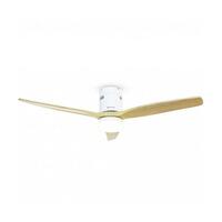 Loftsventilator med lys Grunkel Brun 55 W