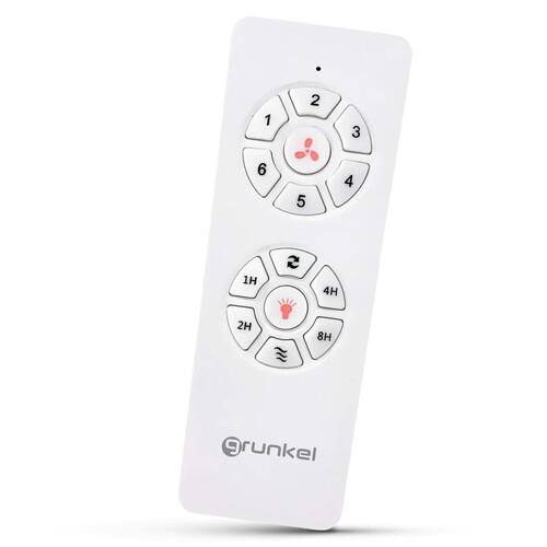 Loftsventilator med lys Grunkel Brun 55 W