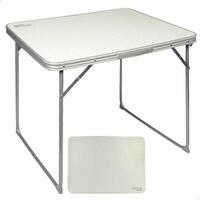 Sammenklappeligt bord Aktive Hvid Stål Træ MDF 80 x 60 x 70 cm