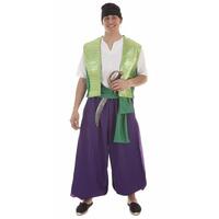 Kostume til voksne Lilla Aladdin 4 Dele L