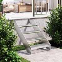 Trappetrin 60x24x7 cm trinrist galvaniseret stål
