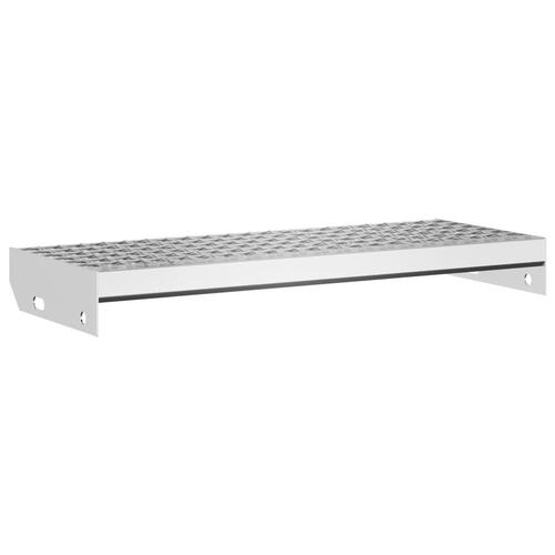 Trappetrin 60x24x7 cm trinrist galvaniseret stål