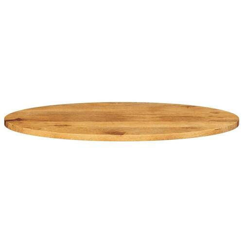 Bordplade 90x40x2,5 cm oval massivt mangotræ