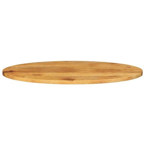Bordplade 140x50x3,8 cm oval massivt mangotræ