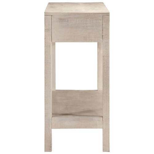 Konsolbord 110x35x75 cm massivt mangotræ